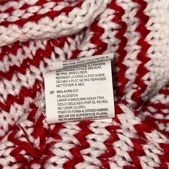 Peek-A-Boo Shoulder Striped Sweater - Picture 14 of 14